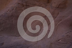 Closeup of rocks in Red Canyon, Geological nature park, near Eilat, Israel