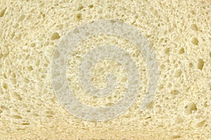 Closeup of a sandwich bread texture