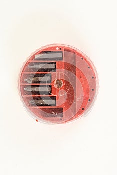 Closeup screwdriver insert bits