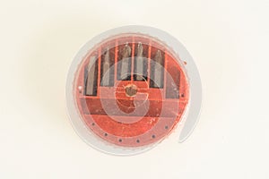 Closeup screwdriver insert bits