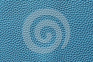 Closeup of seamless blue leather texture