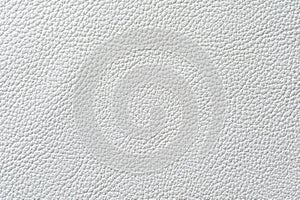 Closeup of seamless white leather texture