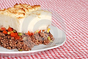 Closeup Of Shepards Pie photo