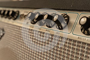 Closeup shot of the Fender '68 Custom Deluxe Reverb photo