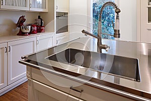 Closeup of sink