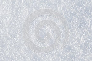 Closeup of a snonw surface