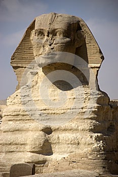 Closeup of the Sphinx, Cairo, Egypt Travel