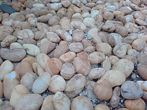 closeup stones garden background