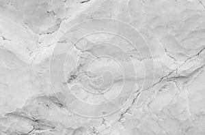 Closeup surface abstract marble pattern at the marble stone for decorate in the garden texture background in black and white tone