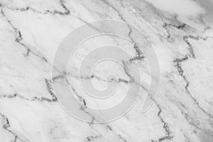 Closeup surface abstract marble pattern at the marble stone floor texture background in black and white tone