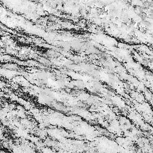 Closeup surface marble pattern at the marble stone wall texture background in black and white tone