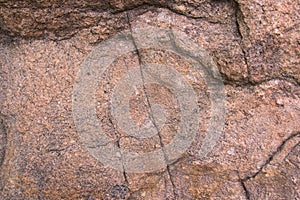 Closeup texture of granite rock