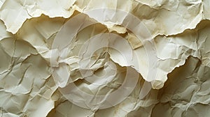 Closeup of a textured handmade paper with lumpy uneven surface showcasing the imperfections of early papermaking ods photo