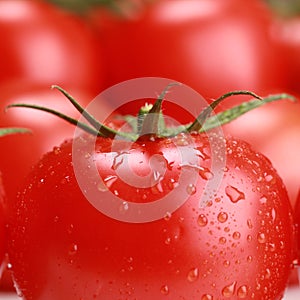 Closeup of a tomato