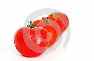 Closeup tomatoes
