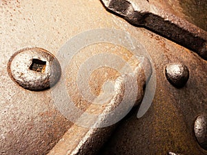 Closeup of a Tractor at Mollie Kathleen Gold Mine