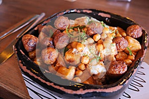 closeup of Turkey Meatballs on a plate