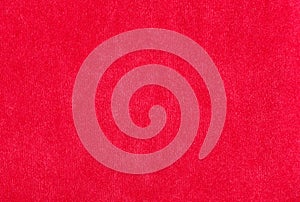 Closeup of velvet fabric texture