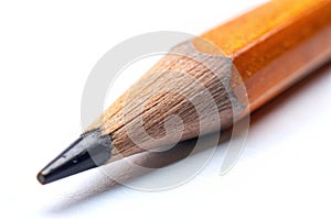 Closeup view of the pencil background photo