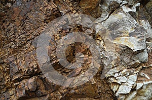 Closeup of a volcanic rock texture - perfect for backgrounds