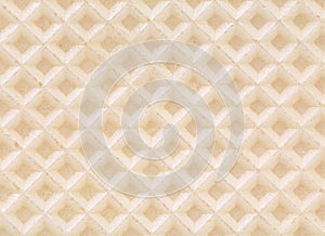 Closeup of wafer background texture.