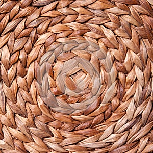 Closeup of Wicker texture