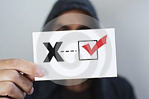 X for the third gender category photo