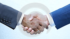 Closing deal - Shaking hands