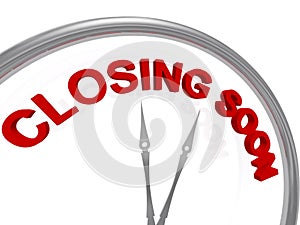 Closing soon on white