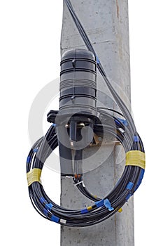 Closure Optical Fiber with cable