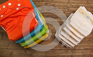 Cloth and Disposable Diapers