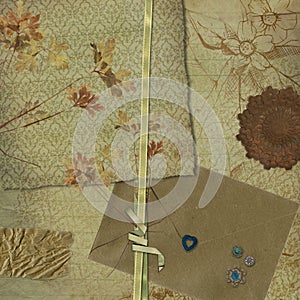 Cloth Fabric Ribbon Ensemble photo