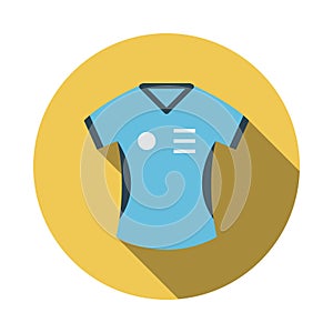 Cloth flat vector  icon