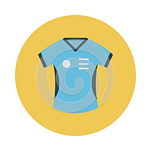 Cloth flat vector  icon