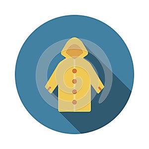 Cloth flat vector  icon