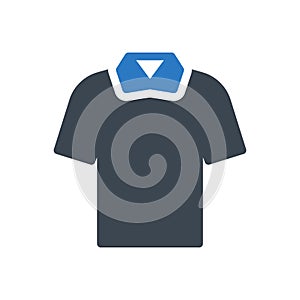 Cloth  glyph color  icon