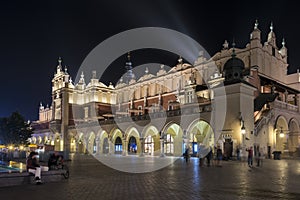 Cloth hall (Polish: Sukiennice) in Krakow