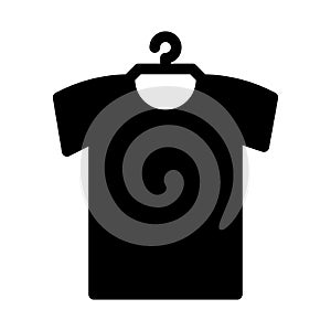 cloth vector glyph flat icon