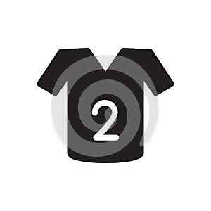 Cloth vector glyph flat icon