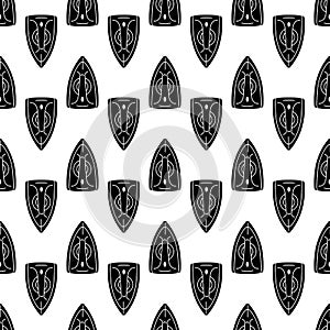 Cloth iron pattern seamless vector