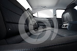 Cloth modern car interior