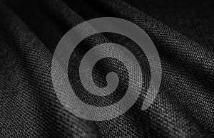 The texture of the fabric in the form of a wave. The image may be used for the background