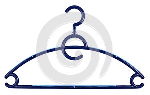 Clothes coat hanger isolated