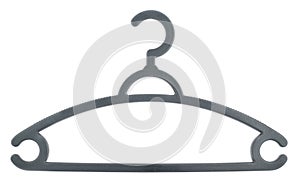 Clothes coat hanger isolated