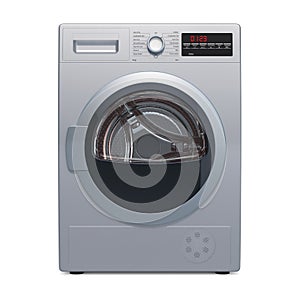 Clothes dryer, 3D rendering