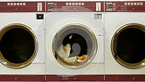 Clothes Dryer Spinning