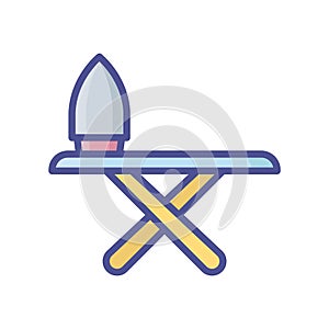 Clothes fill inside vector icon which can easily modify or edit