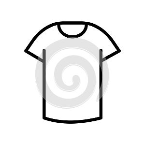 Clothes fill inside vector icon which can easily modify or edit