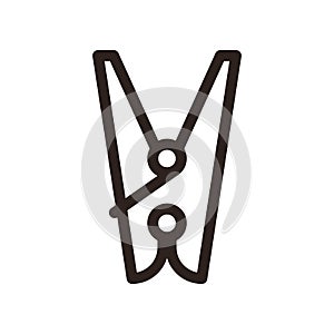 Clothes peg icon