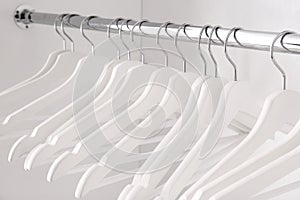Clothes rail with hangers i